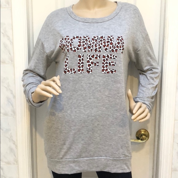 MOMMA LIFE LEOPARD STATEMENT  TOP - Picture 4 of 7